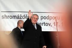 Zeman na Albertově 17. 11. 2015