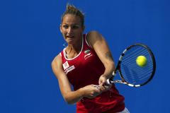 Karolína Plíšková na turnaji v Pekingu 2015