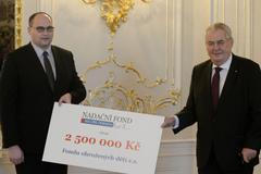 Miloš Zeman a Jan Vaněk