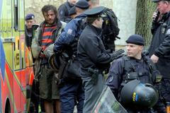 Policejní zásah na Cibulce