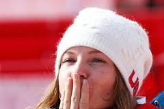 Julia Mancusová vyhrála sjezdovou část superkombinace v Soči