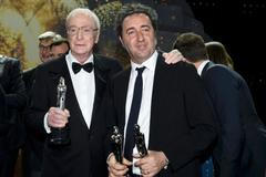 Michael Caine a Paolo Sorrentino 28th European Film Award