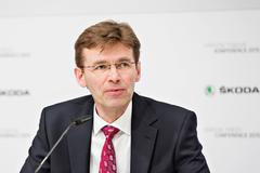 Šéf výzkumu a vývoje české divize Škoda Auto Frank Welsch
