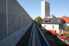 Protihluková bariéra na Kačerově