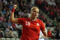 Házená: ČR - Itálie: Michaela Hrbková