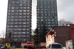 Frýdek-Místek panelák požár