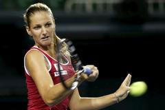 Karolína Plíšková na turnaji v Tokiu 2015