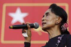 Barma - volby - Aun Schan Su Ťij