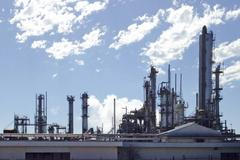 Továrna společnosti DuPont v Texasu.