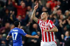 Marko Arnautovič slaví gól Stoke