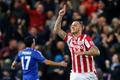 Marko Arnautovič slaví gól Stoke