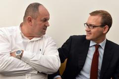 Daniel Křetínský a Miroslav Pelta