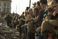 Dobrovolníci v Drážďanech