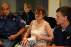 Zdravotní sestra Věra Marešová u soudu