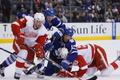 NHL: Preseason-Detroit Red Wings vs Toronto Maple Leafs (Smith, Nosek, Parenteau,Lupul)