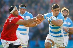 Tonga (Lua Lokotui) vs. Argentina (Pablo Matera) na MS 2015