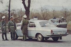 Policejní auta. Volha 24