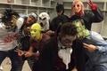 Hráči Barcelony při slavení Halloweenu narušili tiskovou konferenci