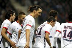 Zlatan Ibrahimovic v dresu PSG