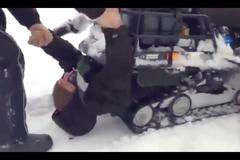 Rusa "spolkl" skútr