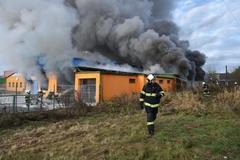 Požár turnovská továrna