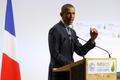 Barack Obama na klimatické konferenci v Paříži.