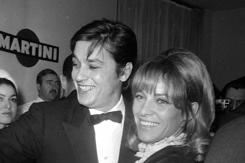 Alain Delon s manželkou Nathalie
