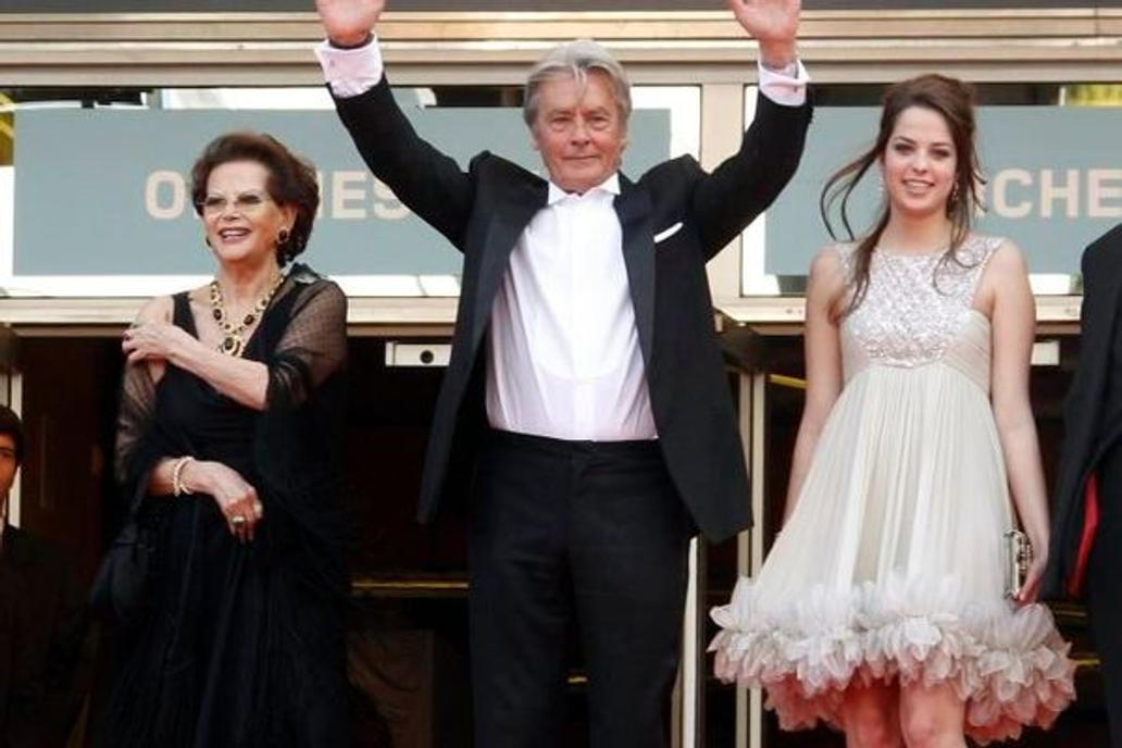 Alain Delon na festivalu v Cannes.