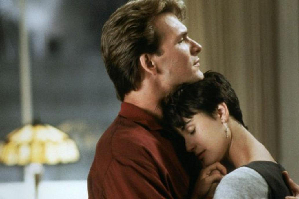 Demi Moore ve filmu Duch z roku 1990.