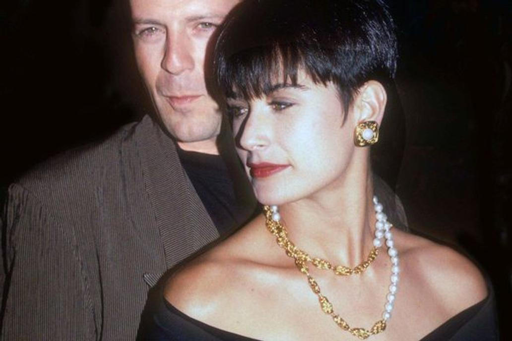 Demi Moore a Bruce Willis v roce 1989.
