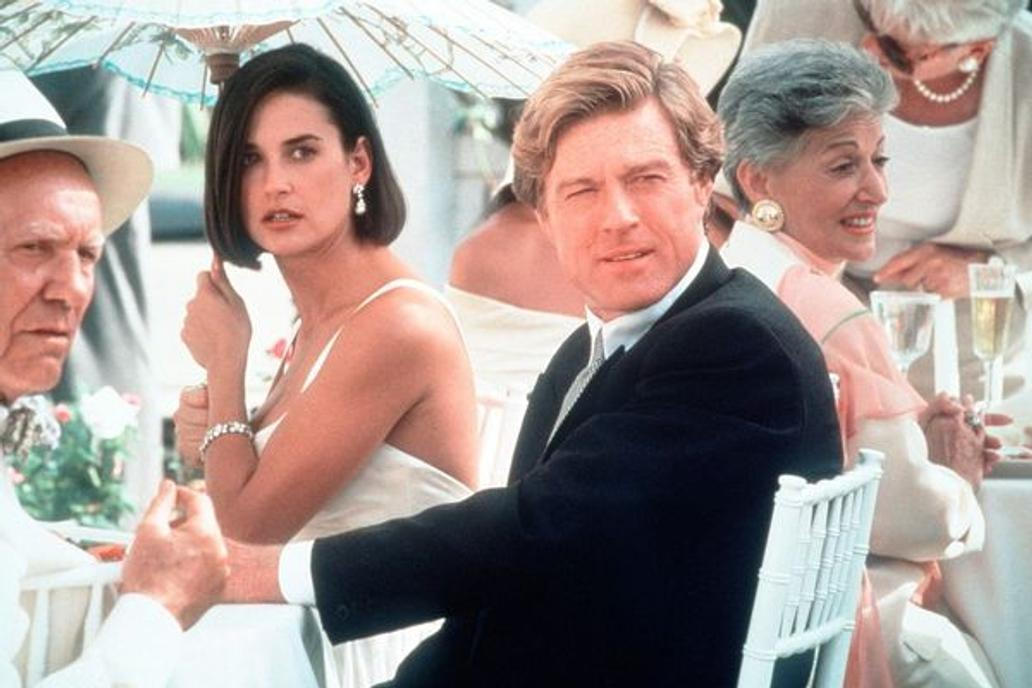 Demi Moore ve filmu Neslušný návrh  z roku 1993.