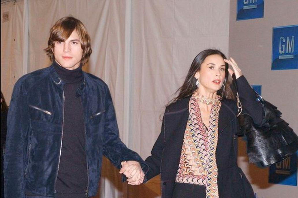 Demi Moore a Ashton Kutcher v roce 2004.