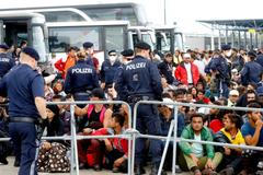 Rakousko - uprchlíci - 14.9.2015