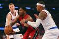 NBA: Miami Heat at New York Knicks