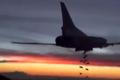 Ruský bombardér při náletu v Sýrii