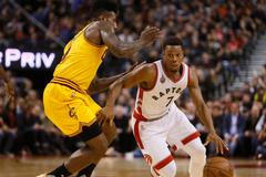 NBA, Cleveland - Toronto: Iman Shumpert (4) - Kyle Lowry (7)