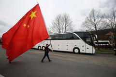 Přílet čínského prezidenta za Zemanem a Lány