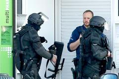 Razie na bruselském předměstí Forest.