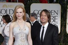 Zlaté Glóby - Nicole Kidman a Keith Urban