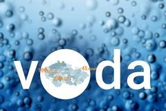 cena vody v okresech