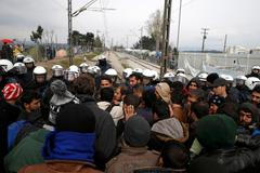 Uprchlíci - Idomeni