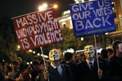 Foto: Protesty v Madridě