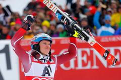 Henrik Kristoffersen po slalomu v Kitzbühelu 2016