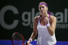 Petra Kvitová ve finále Turnaje mistryň 2015