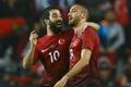 Turecko vs. Švédsko (Cenk Tosun a Arda Turan)