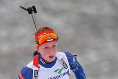 Česká biatlonistka Jessica Jislová