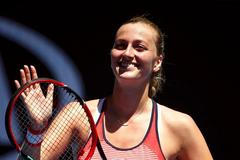 1. den Australian Open (Petra Kvitová)
