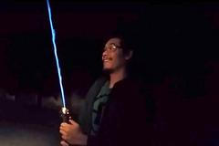 Real Burning Lightsaber
