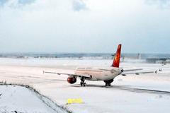 Chladné počasí v Jižní Koreji.