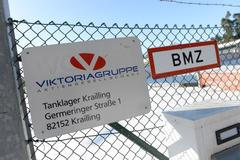 Viktoriagruppe, sklad nafty v Německu